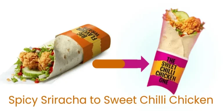 Mcdonald’s Wrap Of The Day Spicy Sriracha Chicken One Grilled