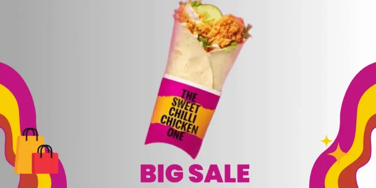 McDonald’s Wrap of the Day Sunday And Friday(Sweet Chilli Chicken)