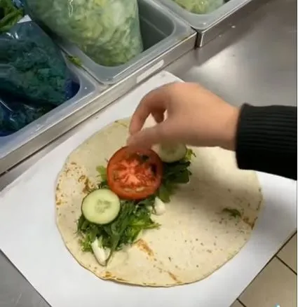 tomatoes in mcdonalds wrap