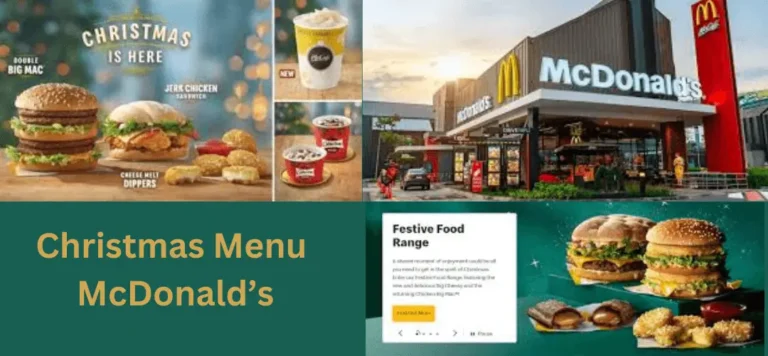 Christmas Menu McDonald’s And Festive Menu 2024