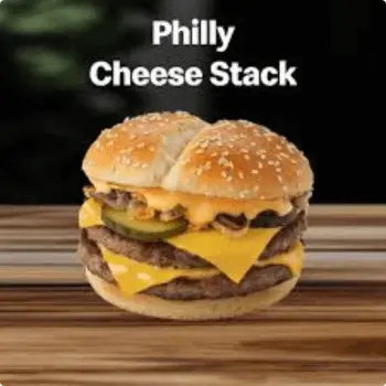 Mcdonald's Philly Cheese Stack 
